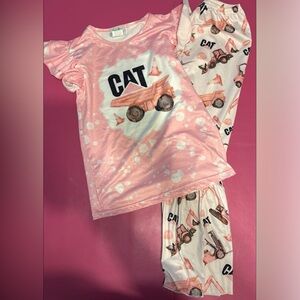 Kids Pajamas Set - Pink